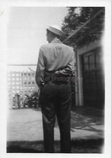 SAILOR Vintage WW2 ERA FOUND PHOTOGRAPH bw FREE SHIPPING Original Snapshot 010 1