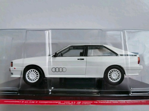 Car Audi Quattro 1980 1:24 New & Box Diecast model Auto Vintage miniature - Picture 2 of 2