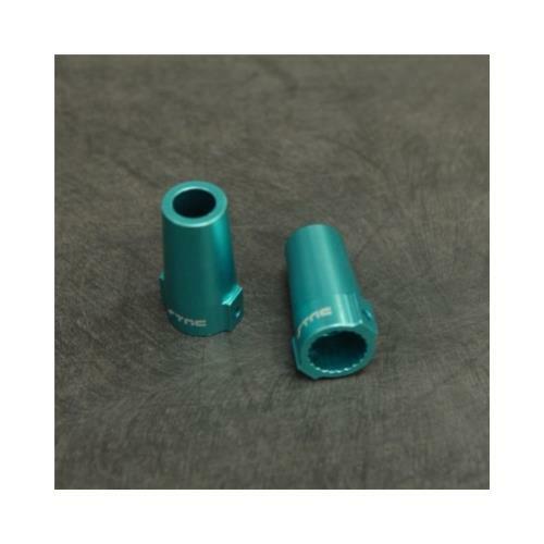 NEW ST Racing Alum Rr Lock-Outs BL BL STRC Axial Yeti/Wrai FREE US SHIP - Picture 2 of 2