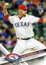 2017 Topps Update #US49 Austin Bibens-Dirkx Texas Rangers Rookie Card RC