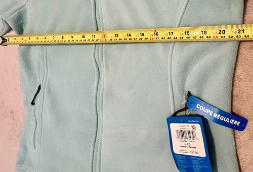 NEW Women's Columbia Zip-Front Fleece Falls Jacket Size Large NWT MSRP $55 - 第 6/7 張圖片