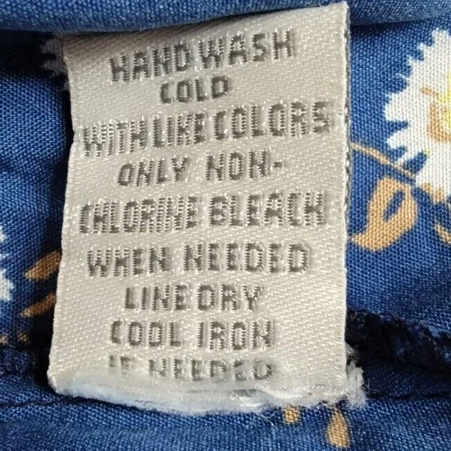 Pantalones Cortos Charlotte Russe Mujer Talla L Grande Azul Amarillo Blanco Marrón Floral NUEVO Foto 4 de 4