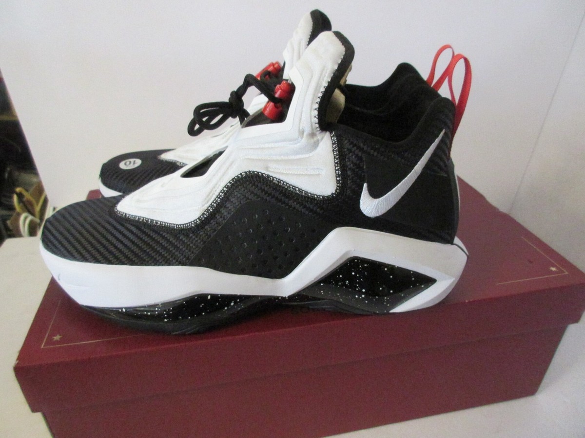 Size 10 - Nike LeBron Soldier 14 Black White for sale online Size 10 - Nike LeBron Soldier 14 Black White for sale online