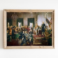 The Signing of the Constitution of the United...