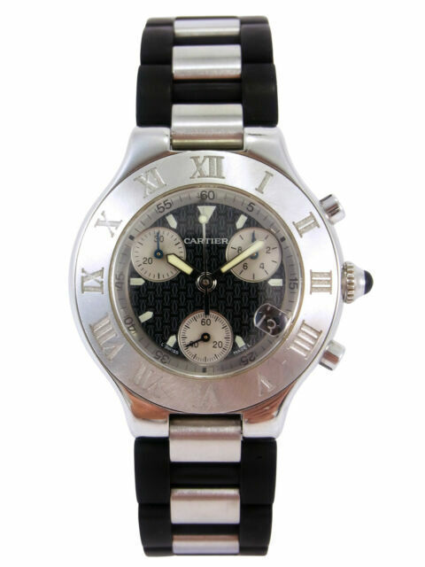 Cartier Must de Cartier 21 - 38 mm, Stainless Steel for sale | eBay