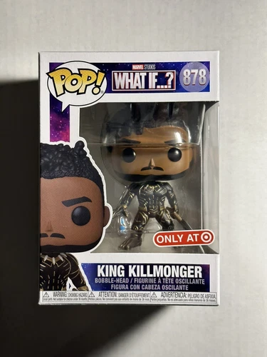 Funko Pop Marvel What If…? 878 King Killmonger Target Exclusive Disney+ Series