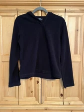 One Step Up Black Pullover Hoodie Sweatshirt/ Sweater Size M