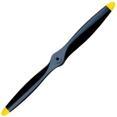 XOAR PJWWII 17x10 RC Model Airplane Propeller 17 Inch Blk Wood Warbird Gas Prop - Image 1 of 3
