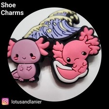 Shoe Charms "Axolotl" Set of 3
