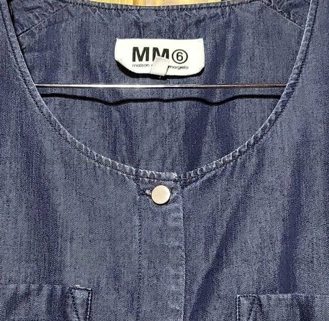 MAISON MARGIELA Abito Maison Martin Margiela in denim con bottoni posteriori