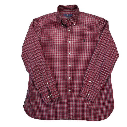 Ralph Lauren camicia uomo taglia 16,5 grande bottoni davanti manica lunga - Foto 2 di 7