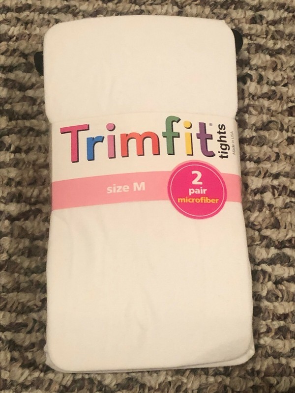 Girls Trimfit tights (2 pairs) Size M