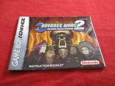 Advanced Wars 2 Black Hole Rising Game Boy Advance Instruction Manual Booklet #Z