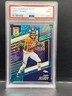 JERRY JEUDY 2022 PANINI DONRUSS ELITE TEAL 2/25 PSA 9  POP 1