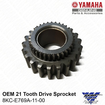 Yamaha 21 Tooth Sidewinder Top Gear Drive Sprocket 8KC-E769A Yamaha 21 Tooth Sidewinder Top Gear Drive Sprocket 8KC-E769A