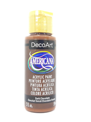 DecoArt Americana Acrylfarbe 59ml DAO65 Dark Chocolate verschiedene Farben