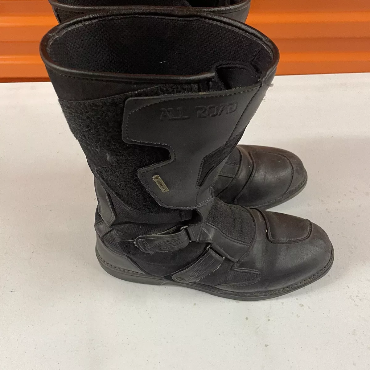 Sidi Mens All Road Gore Tex Motorcycle Boots Waterproof Sz 11 US