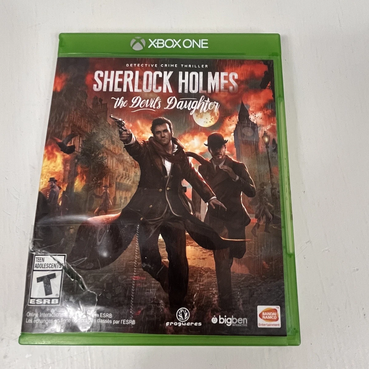 Xbox One Sherlock Holmes The Devil s Daughter for Microsoft Xbox One Rare Game
