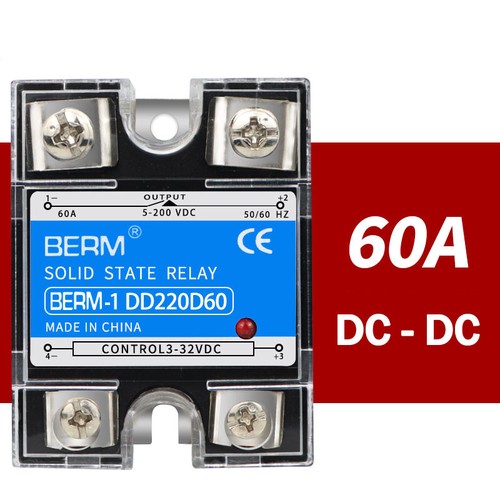 SSR Single Phase Solid State Relay 10A -100A DC-AC DC-DC AC -AC 3-32VDC/5-200VDC - Picture 24 of 32
