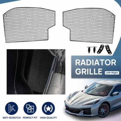 For Corvette C8 Z06 E-Ray 2-Door 2023-2026 Side Intake Grille Inserts Accessorie