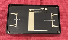 Koss T-1 Monitoring Adapter for Tape Recorders - Rca in 1/4 Output Stereophones