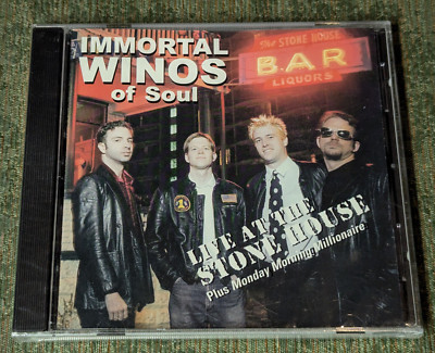Immortal Winos of Soul Live at The Stone House CD Album 1998 Rock Detroit New