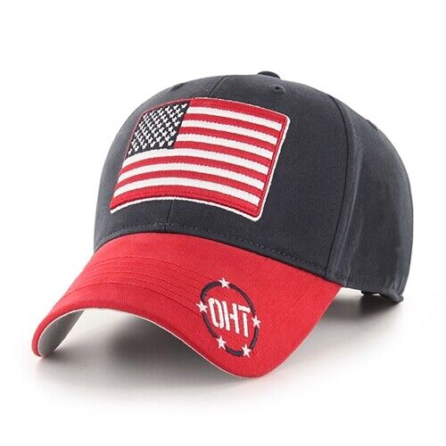 Operation Hat Trick OHT Navy Binary MVP Men&#039;s Adjustable Cap Hat USA