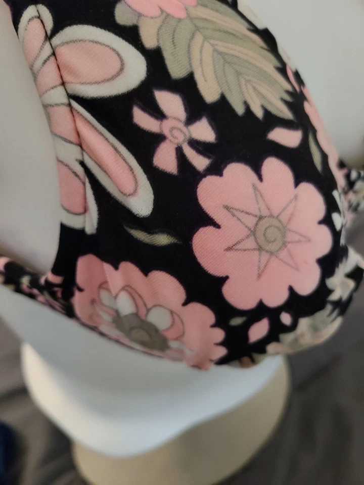Top de bikini vintage años 60 Catalina para mujer diseño floral años sesenta Foto 4 de 4