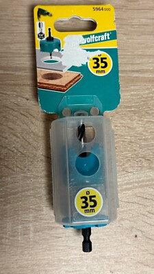 Wolfcraft Lochsäge- 5964000 - 35 mm Carbonstahl  Bohraufsätze - neu -