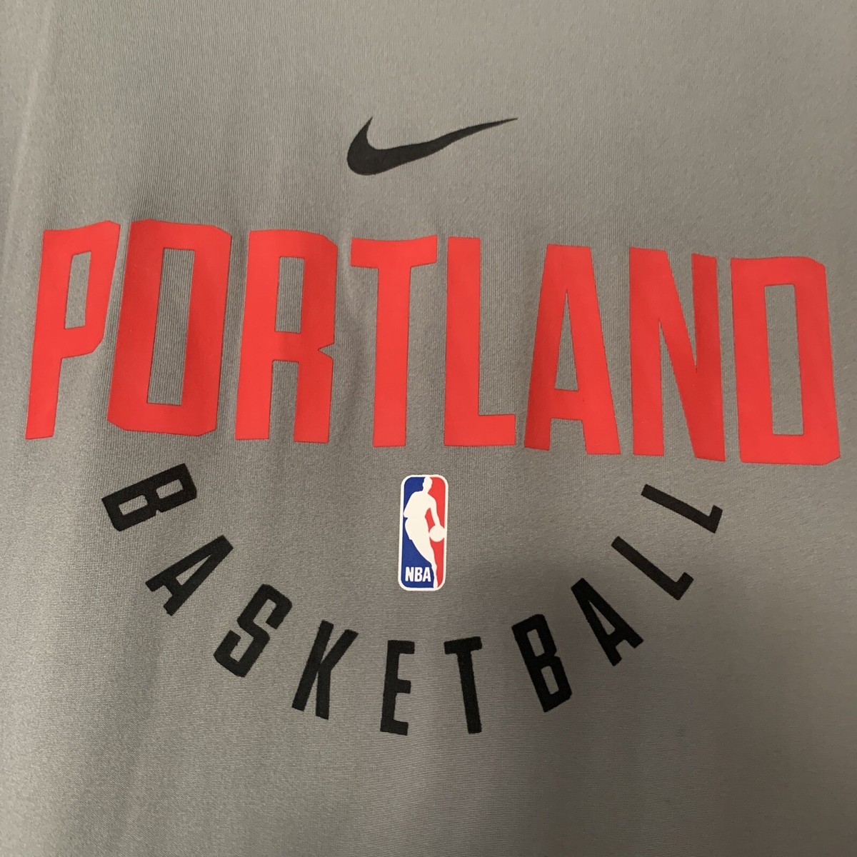 Nike Dri-Fit NBA Portland Trail Blazer Warm Up Shooting Shirt XXL