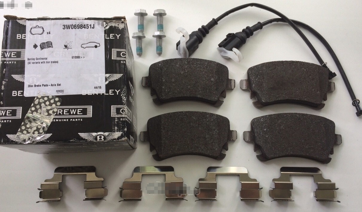 Bentley Continental Gt & Flying Spur Rear Brake Pads - Genuine