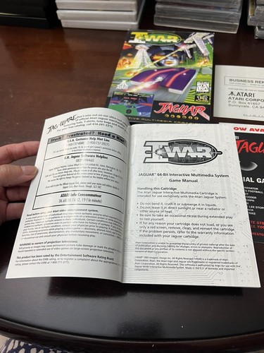 Atari Jaguar IWAR 1995, Authentic Original Owner READ - Picture 11 of 19