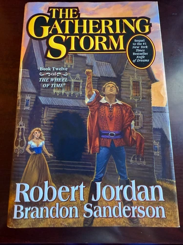 The Gathering Storm / Robert Jordan Wheel of Time Series #12 Auto Pen Signed