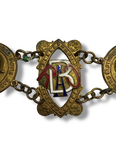 Vintage RAOB Fraternal Regalia Kette Halsband mit Medaillons & Emblemen Büffel - Bild 4 von 7