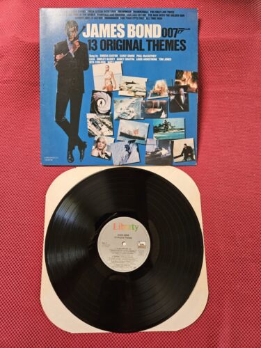 1980s  Various# James Bond - 13 Original Themes 551138 LP33 VG+/EX - Picture 1 of 3