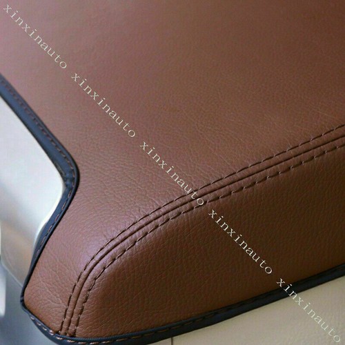 Armrest Box Protector Cover Trim Leather For Toyota Land Cruiser LC200 2008-2021 - Picture 4 of 12