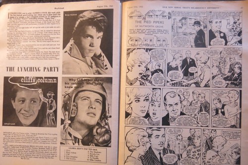 Boyfriend Comic August 25th 1962 Danny Williams Colour Poster - Picture 5 of 7