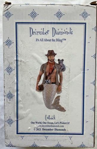 December Diamonds 55-55153 Merman Ornament Outback - Picture 11 of 12