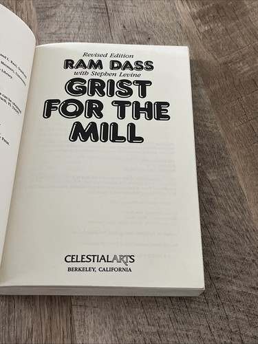 Ram Dads With Stephen Levine Grist for the Mill: The Mellow Drama, Dying ..1987 - Imagen 3 de 5