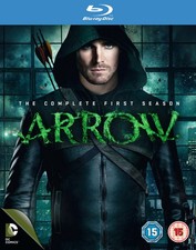 Arrow: The Complete First Season Blu-Ray (2013) Stephen Amell cert 15 4 discs