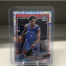 2023-24 Optic Basketball - Rated Rookie Kobe Brown #232 IN PERSON AUTOGRAPH ✍️
