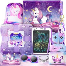Unicorns Gifts for Girls Kids Toys 3 4 5 6 7 8 9 10 Years Old with LCD Writing..