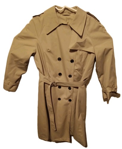 Sears The Fashion Place Womens Sz12 Dbl Breasted Overcoat Style 9471 #T08-01