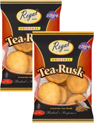 Regal Bakery Original Crunchy Tea Zwieback 200g (2er Pack)
