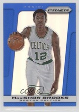 2013-14 Panini Prizm Wal-Mart Blue Prizm MarShon Brooks #181 0o9