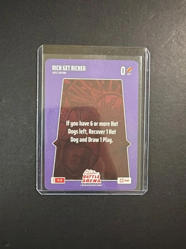 Rich Get Richer Bo Jackson Battle Arena 0 Cost Hotdog XOXO Play PL-16 2026 Foil