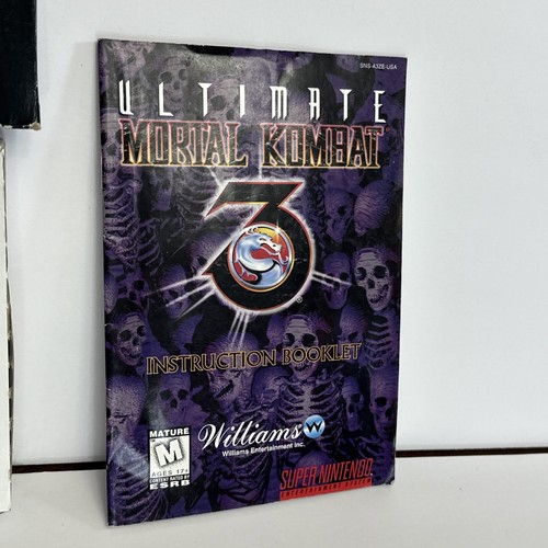 SNES Super Nintendo Ultimate Mortal Kombat 3 - Bild 4 von 13