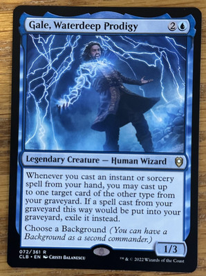 MTG Commander Legends: Battle for Baldur's Gate, Gale, Waterdeep Prodigy