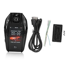  Remote Control Key, Car Smart Key Universal Anti Lost LCD Touch Screen Door 