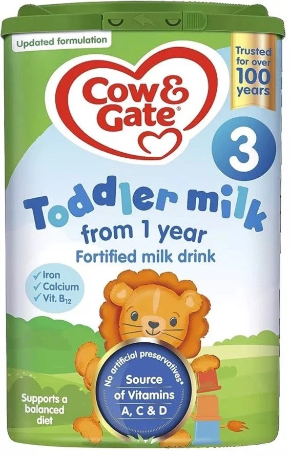 Cow & Gate 3 Growing up Milk 2x 700g Powder for 1-2 Years - Image 2 of 2